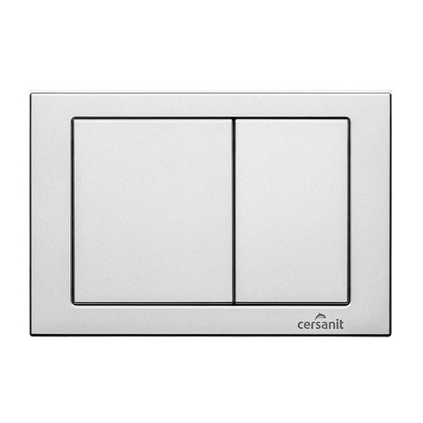 Кнопка смыва для инсталляции Cersanit Link S-BU-M05/Cm, хром матовый ...