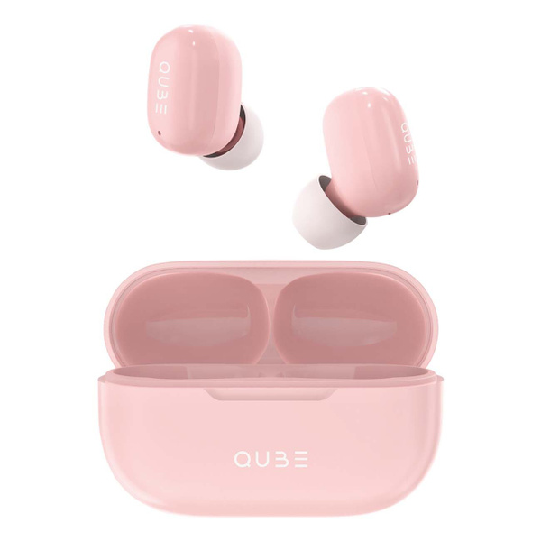 Наушники Внутриканальные QUB QTWS5PNK Pink - купить по доступным ценам ...
