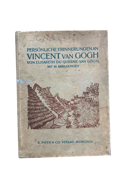 Personliche erinnerungenan Vincent van Gogh von Elisabeth du Quesne van ...