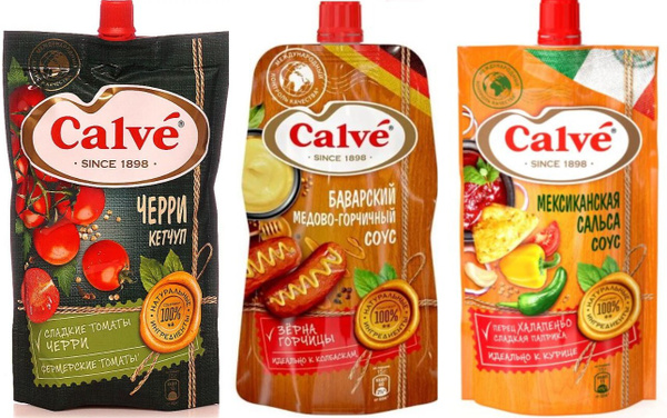Вопросы и ответы о Calve соусы Баварский медово-горчичный, Мексиканская ...