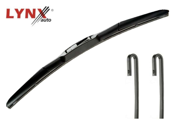 Щетка стеклоочистителя гибридная LYNXauto LX380, крепление Крючок (Hook ...