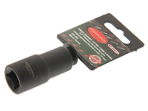 Торцевая головка ROCKFORCE ROCKFORCE Головка - экстрактор, 1/2", 13 мм ...