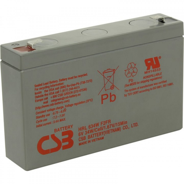 Батарея для ИБП CSB Battery купить по выгодной цене в интернет-магазине ...