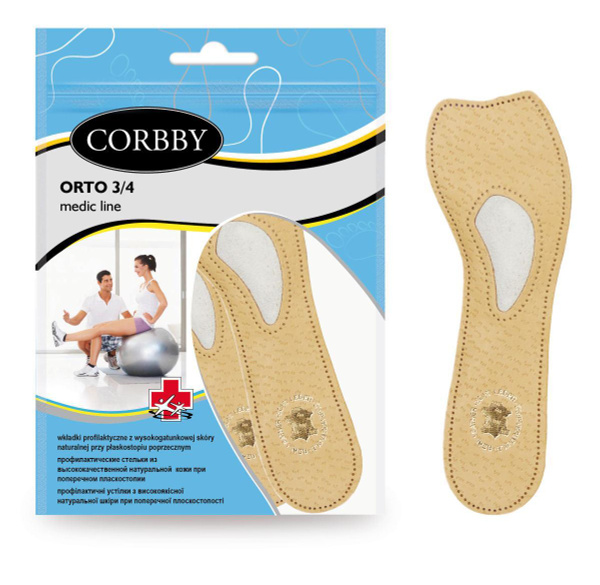 Corbby Стельки ортопедические профилактические при поперечном ...