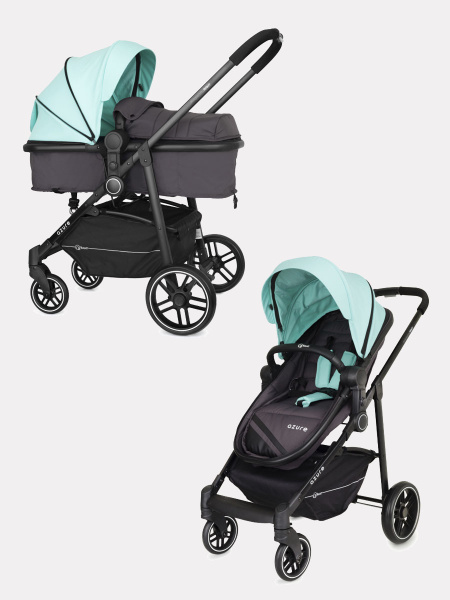 Коляска-трансформер детская Rant Azure Star 2 в 1 RA147, Aruba Blue ...