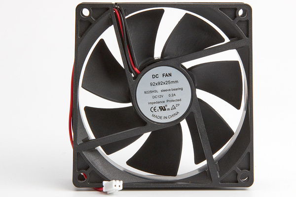 вентилятор 92х92х25мм 12В 9225HSL DC (скольжения) - купить кулер по ...