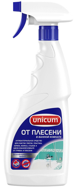 Unicum / Средство чистящее Unicum для удаления плесени и грибка 500мл 3 ...