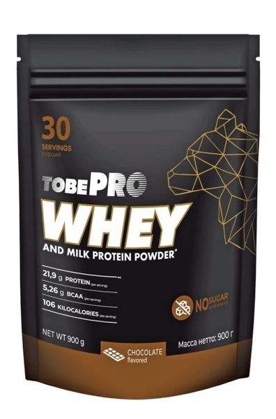 Протеин сывороточный WHEY protein TobePRO Иван-поле, Шоколад с BCAA ...
