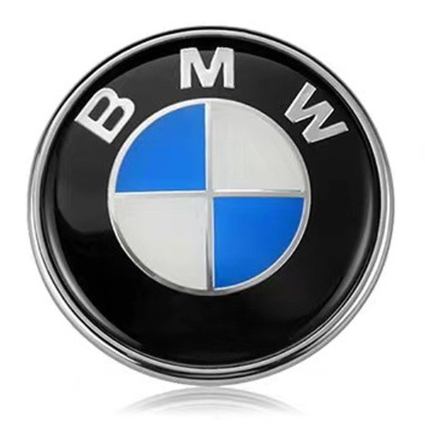 Эмблема BMW бмв на капот и крышку багажника сменная заглушка 82 мм ...
