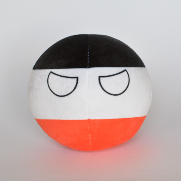 Мягкая игрушка кантрибол Генрих (флаг Германской империи) - купить с ...