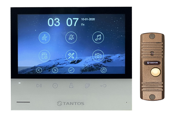 Видеодомофон Tantos Selina HD M и Corban HD (комплект ...