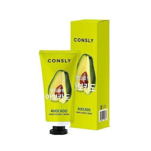 CONSLY Avocado Hand Essence Cream Крем-сыворотка для рук с экстрактом ...