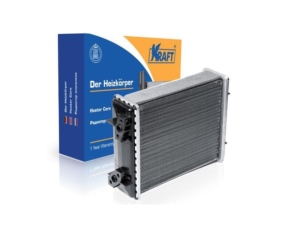 Радиатор печки KRAFT ГАЗ 3302, 2705 (нового образца, D 18мм) с 2003 г ...