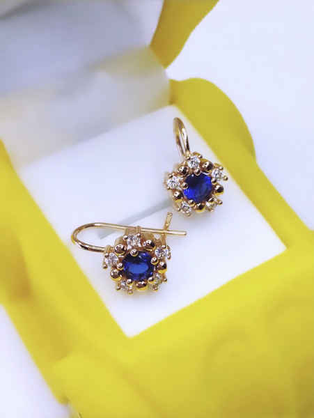 Серьги из Дубайского золота, ювелирная бижутерия - купить с доставкой ...