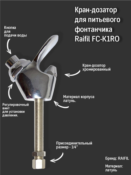 Комплектующие для фильтров, степеней очистки - 1, ресурс 500000 л ...