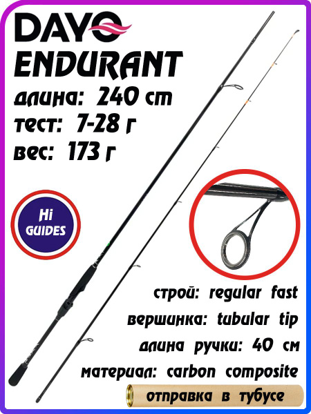 Спиннинг Dayo Спиннинг_для_рыбалки_ENDURANT_ультра_лайт_медиум_хеви ...