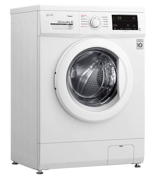 Стиральная машина LG F2J3NS0W автомат, загрузка 6 кг, белый купить на ...
