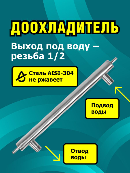 Доохладитель для узла отбора по жидкости самогонного аппарата ...