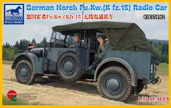 Сборная модель военной техники Bronco Models German Horch Fu.Kw.(Kfz.15 ...