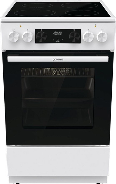 Плита электрическая Gorenje GEC5C61WG, 50 см, 9.1 кВт ...