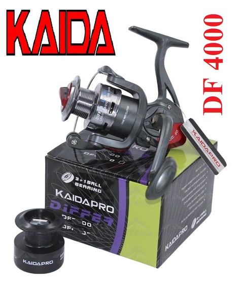 Катушка KAIDA DF, Безынерционная, 4000, Передний фрикцион купить c ...