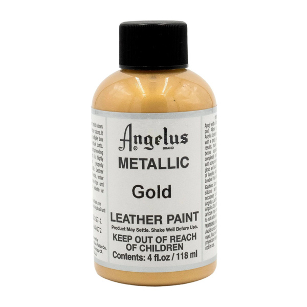 Акриловая художественная краска Angelus для ткани и кожи, Gold 072 ...