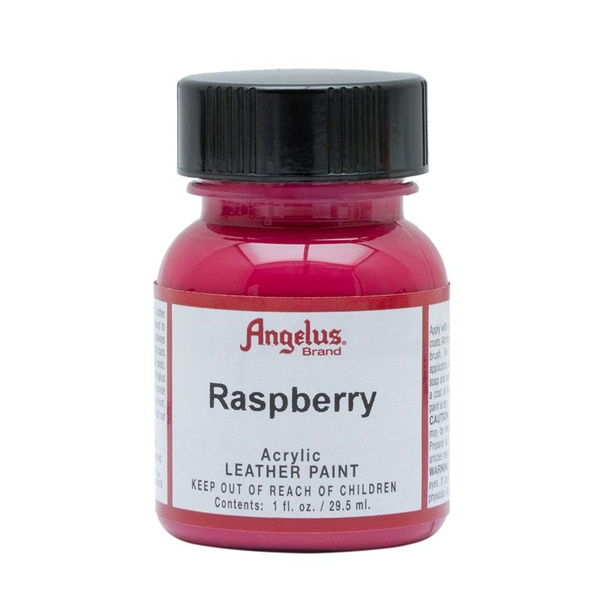 Акриловая художественная краска Angelus для ткани и кожи, Raspberry 268 ...