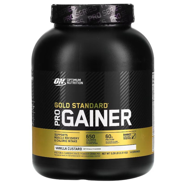Гейнер Optimum Nutrition Pro Gainer (2310 г) ванильный крем - купить с ...