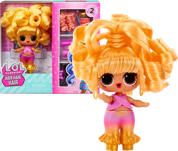 Кукла лол Стильные прически "Волосатик" Hair Hair Hair tots 2 серия ...