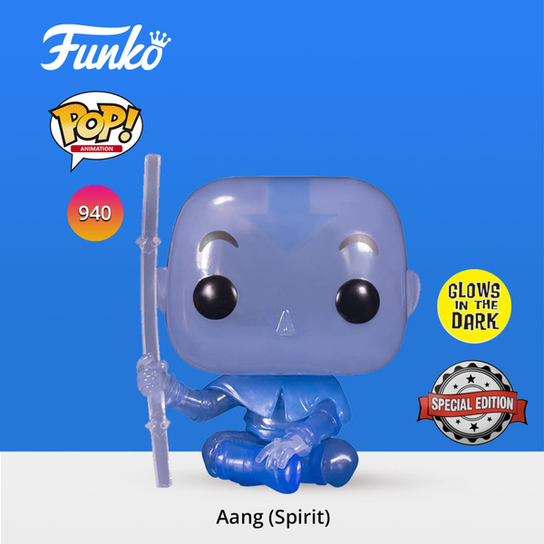 Фигурка Funko POP! Animation Avatar Spirit Aang (GW) (Exc)/ Фанко ПОП ...