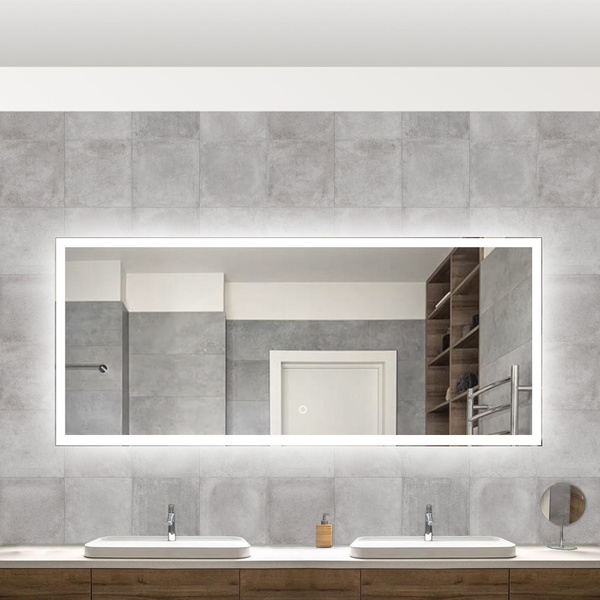 Зеркало для ванной AIR GLASS "Valled", 80 см х 180 см - купить по ...