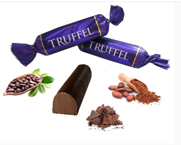 Конфеты TRUFFLE с нежной трюфельной начинкой 1кг купить на OZON по ...