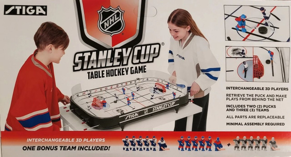 Хоккей настольный Stiga Stanley Cup 3 команды, 2 шайбы - купить с ...
