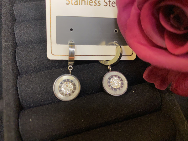 Серьги Stainless Steel - купить с доставкой по выгодным ценам в ...