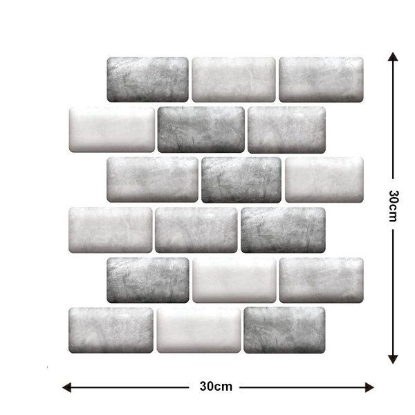 Панели самоклеющиеся для стен 10 шт/ для внутренней отделки стеновых ...