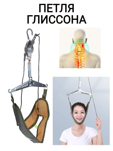 Петля Глиссона тренажер для шеи - купить с доставкой по выгодным ценам ...