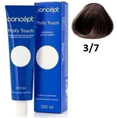 Concept Profy Touch крем-краска для волос 3/7 чёрный шоколад 100мл ...