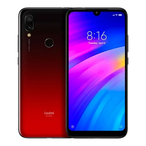 Смартфон Xiaomi Redmi 7_редми 7 4 64 черно красный 64 ГБ - купить по ...