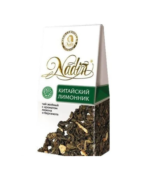 Nadin Чай листовой зеленый Китайский лимонник,50 г - купить с доставкой ...
