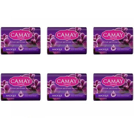 Мыло туалетное "CAMAY" Камей Магическое Заклинание 85 г - 6 штук ...