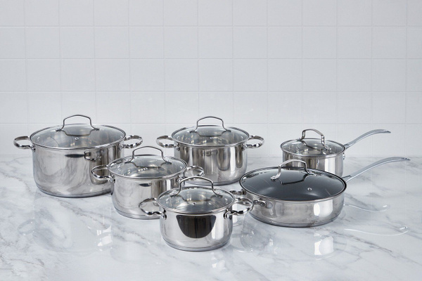 Набор посуды для приготовления пищи 12 предметов - купить с доставкой ...