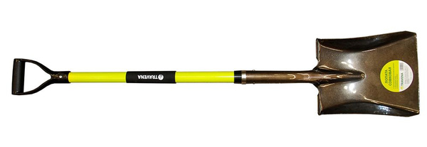 Лопата совковая TRAVENA, Сталь купить по выгодной цене в интернет ...