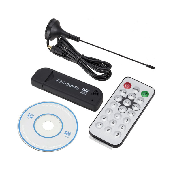Высококачественный USB2.0 цифровой DVB-T SDR+DAB+FM ТВ-тюнер-приемник ...
