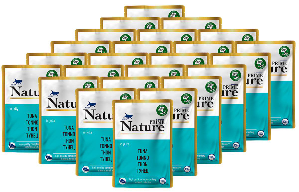 PRIME NATURE TUNA для котят с тунцом в желе (100 гр х 24 шт) - купить с ...