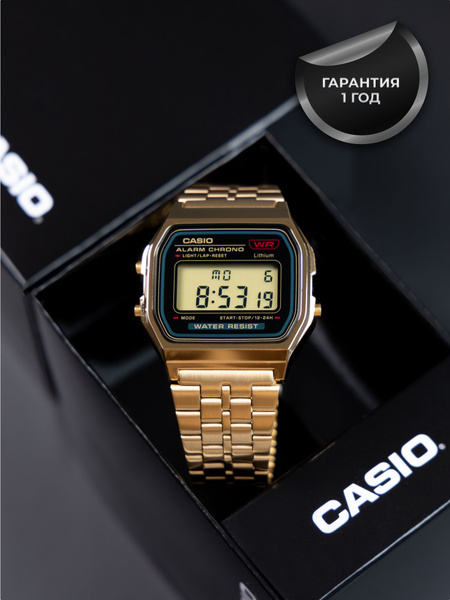 Часы наручные мужские Casio Vintage A159WGEA-1 Оригинальные Casio Retro ...
