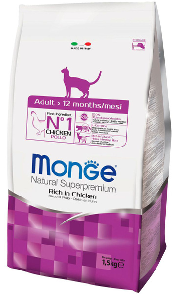 Корм монж для кошек