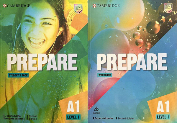 Prepare 1 SECOND EDITION Student's book + Workbook + DVD - купить с ...