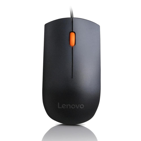 Мышь проводная Lenovo 300 USB Mouse GX30M39704, черный - купить по ...