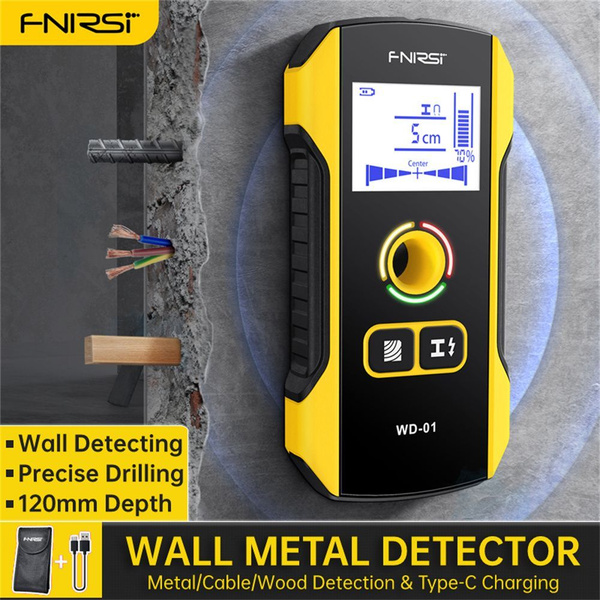 Детектор стен FNIRSI WD-01, для AC Live Cable Worles Металлический ...