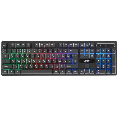 Мембранная клавиатура Defender Игровая Arx GK-196L RU Черный 45196 ...